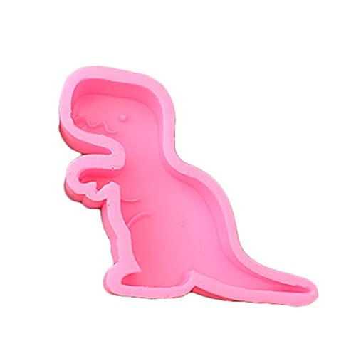 YOGOTEU Silikonform zur Herstellung von Tierseifen, handgefertigt, duftend, Epoxidharz, Kunst für Frauen und Mädchen, Tyrannosaurus von YOGOTEU