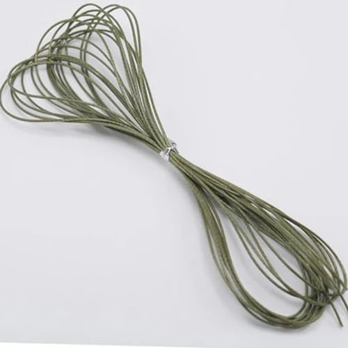 0,5 mm Seil * 4 m Wachsschnur Löcher Jade Perlen Drahtseil DIY Seil Halskette Wachsschnur Schmuck Erkenntnisse & Komponenten #1093-FY262 von YOLNEY