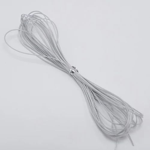 0,5 mm Seil * 4 m Wachsschnur Löcher Jade Perlen Drahtseil DIY Seil Halskette Wachsschnur Schmuck Erkenntnisse & Komponenten #1093-FY264 von YOLNEY
