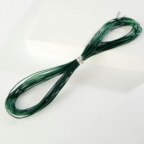 0,5 mm Seil * 4 m Wachsschnur Löcher Jade Perlen Drahtseil DIY Seil Halskette Wachsschnur Schmuck Erkenntnisse & Komponenten #1093-FZ204 von YOLNEY