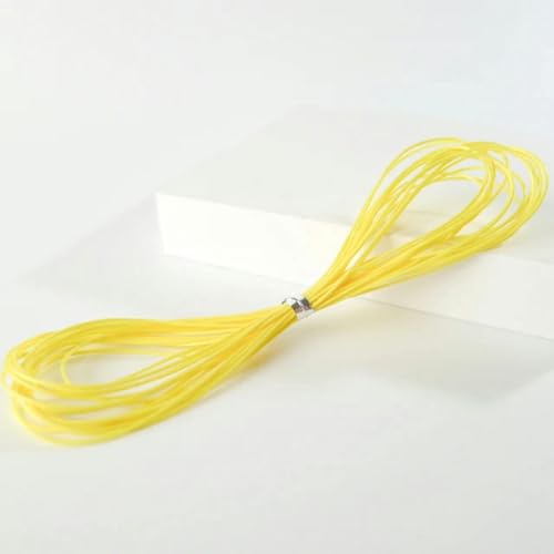 0,5 mm Seil * 4 m Wachsschnur Löcher Jade Perlen Drahtseil DIY Seil Halskette Wachsschnur Schmuck Erkenntnisse & Komponenten #1093-FZ215 von YOLNEY