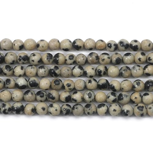 2 3 4,0 mm kleine Perlen aus Naturstein, Lapislazuli, Howlith, Tigerauge, Malachit, Aventurin, Steinperlen zur Herstellung von Taillenperlen und Ketten – gefleckter Jaspis – 2 mm, 17 von YOLNEY