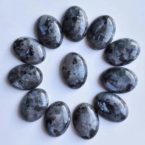 20 teile/los Großhandel 18x2 5mm 2020 natürliche stein gemischt Oval teardrop perlen für schmuck machen-schwarz ShimmerStone von YOLNEY