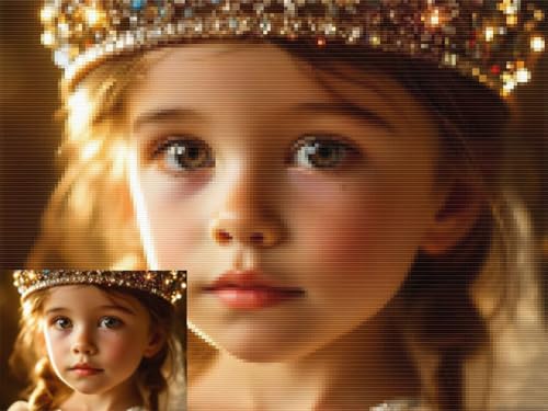 Diamond Painting Eigenes Foto, Personalisiert Custom 5D DIY Diamant Malerei Selbst Gestalten Diamant Painting Bilder, Leinwand Personalisiert Foto für Erwachsene Home Decor Geschenke 100x250cm K-71 von YOOYLLCY