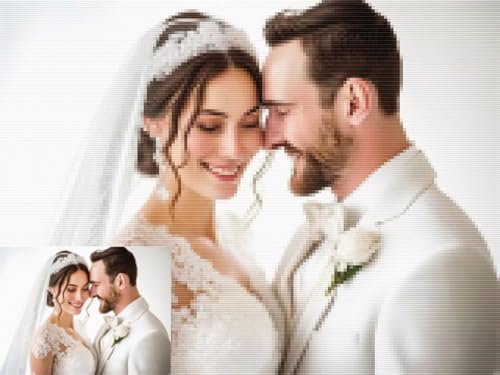 Diamond Painting Eigenes Foto, Personalisiert Custom 5D DIY Diamant Malerei Selbst Gestalten Diamant Painting Bilder, Leinwand Personalisiert Foto für Erwachsene Home Decor Geschenke 100x250cm K-72 von YOOYLLCY