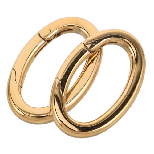 YOSADIER 2 Stück Schmuck-federverschlüsse: Ovaler Verschluss Aus Edelstahl, Karabiner, Feder, Ovale Ringe, Verbinder Für Die Herstellung Von Halsketten, Armbändern, Taschen Und YOSADIER 2 Stück Schmuck-federverschlüsse: Ovaler Verschluss Aus Edelstahl, Karabiner, Feder, Ovale Ringe, Verbinder Für Die Herstellung Von Halsketten, Armbändern, Taschen Und von YOSADIER