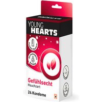 YOUNG HEARTS Kondome Gefühlsecht, 24 St. von YOUNG HEARTS