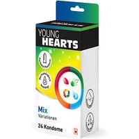 YOUNG HEARTS Kondome MIX, 24 St. von YOUNG HEARTS