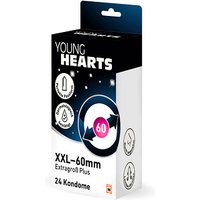 YOUNG HEARTS Kondome XXL - Extragroß Plus, 24 St. von YOUNG HEARTS