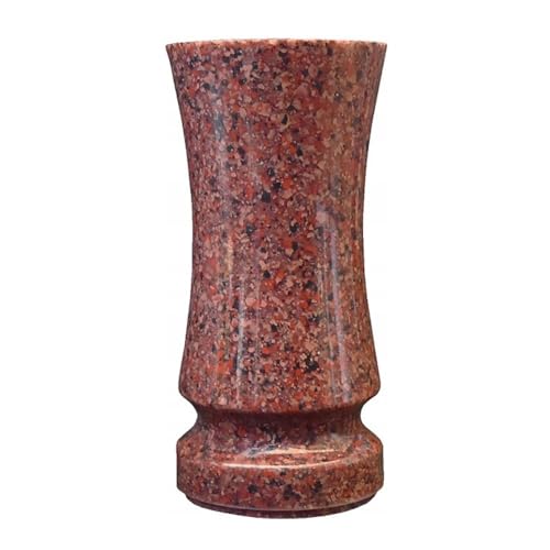 Grab Vase| Grabvasen | Friedhof Vase| Grabschmuck| Vase aus Epoxidharz- Venge|R47 von YOURSGARTEN