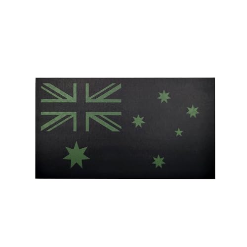 Militär Klett Ir Infrarot Reflektierende Usa Uk Australien Flagge Klettverschluss Reflektierender Aufnäher Taktisches Zubehör von YOYUMI
