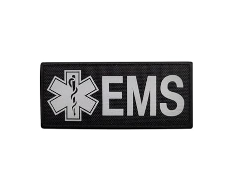 Militär Patch Ir Reflektierender Emt Ems Rettungs Nacht Identifikationsabzeichen Stoffarmband Moralabzeichen Abzeichen von YOYUMI