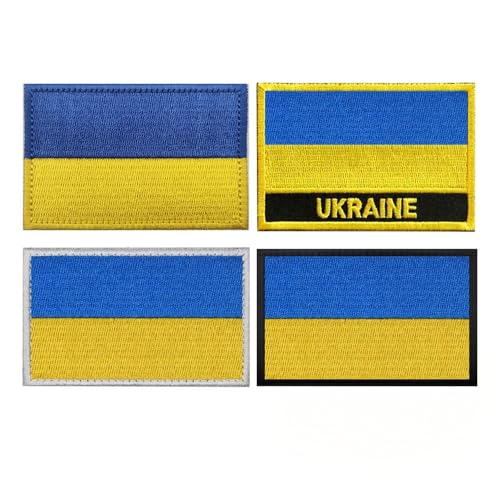 Militär Patch Ukraine Stoffaufnäher Besticktes Armband Moralaufnäher Rucksackaufnäher von YOYUMI