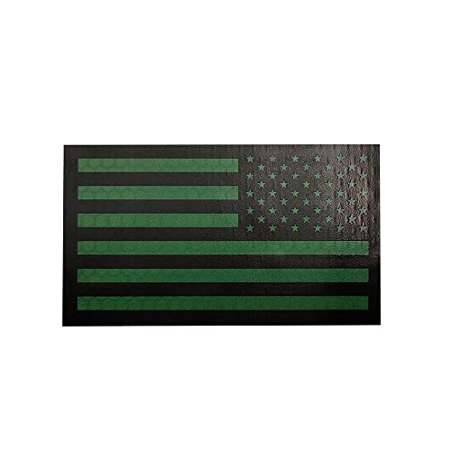 Patches Klett Infrarot Reflektierender Ir Spiegel Amerikanische Flagge Klettverschluss Taktischer Stempel von YOYUMI