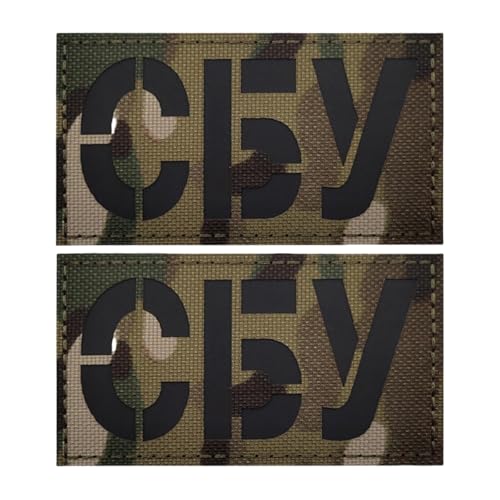 Spartan Power Tactical Morale Patch Infrarot Reflektierendes Abzeichen Armband Pack of 2 (CBY) von YOYUMI