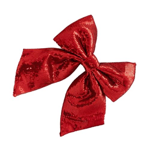 Große Schleifen, bunte Pailletten, Stoff, Schleife, Charm, eleganter Weihnachtsbaumschmuck, personalisierter Schmetterlings-Schmuck, personalisierte Pailletten-Schleife von YPBEW