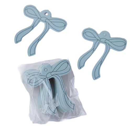 50 Stück Handgefertigte Schleifen Schilder Dekorative Bowknot Verpackung Box Zubehör Hängende Etikett für Blumen Dekoration 50 Stück Handgefertigte Schleifen Schilder Dekorative Bowknot Verpackung Box Zubehör Hängende Etikett für Blumen Dekoration von YPREWY