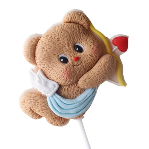 Weicher Butterbär-Kuchenaufsatz, schöne Butterbär-Kucheneinsatz-Dekorationen für Kindergeburtstage und Festival-Feier Weicher Butterbär-Kuchenaufsatz, schöne Butterbär-Kucheneinsatz-Dekorationen für Kindergeburtstage und Festival-Feier von YPREWY