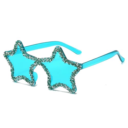 YPREWY Dekorative glitzernde Stern-Brillen, Trendsetter für Urlaubskleider, modische Foto-Requisiten YPREWY Dekorative glitzernde Stern-Brillen, Trendsetter für Urlaubskleider, modische Foto-Requisiten von YPREWY