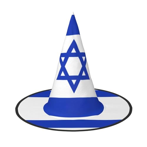 YQxwJL Hexenhut mit israelischer Flagge, zum Aufhängen, schwimmende Hexenhüte, für Halloween, Weihnachten, Party-Dekoration YQxwJL Hexenhut mit israelischer Flagge, zum Aufhängen, schwimmende Hexenhüte, für Halloween, Weihnachten, Party-Dekoration von YQxwJL