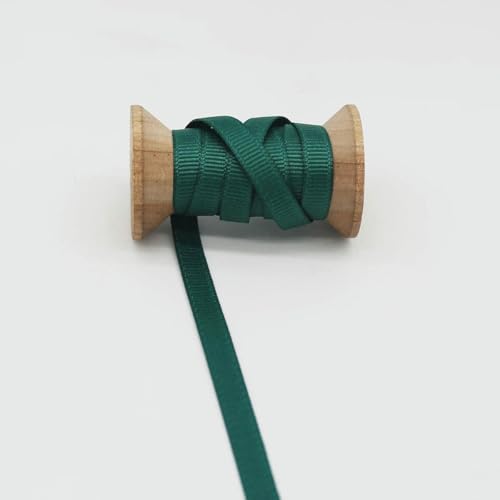 5 Meter/Los Ripsband Satinband Grün/Oliv/Moos/Mint/Salbei 2020 Modefarbe Basteln DIY 6mm 9mm 16mm 25mm 38mm-GR Hunter-9mm von YRJKU