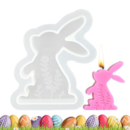 Silikonformen Gießformen Ostern, Silikonform Hasen Silikonform Katze Gipsformen Zum Gießen Osternhase Epoxidharz Formen Giessformen Silikon Ostern Für Handwerk von YRTUOP