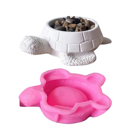YRTUOP Pflanzentopf Form, Schildkrötenförmige Blumentopfform Aus Silikon, Epoxidharz-Gießform Für Meeresdeko Schmuckschalen Schlüsselbehälter Kerzenständer YRTUOP Pflanzentopf Form, Schildkrötenförmige Blumentopfform Aus Silikon, Epoxidharz-Gießform Für Meeresdeko Schmuckschalen Schlüsselbehälter Kerzenständer von YRTUOP