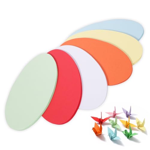 252 Stück Moderationskarten Set - Metaplankarten Oval 6 Farben Lehrerbedarf für Präsentation und Vortrag Präsentation Gesprächsleitung Moderation, 19 * 11cm von YRsorn