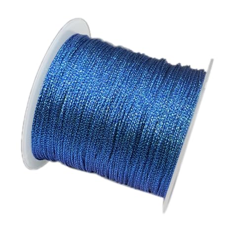 YRthongXy Perlenschnur, 2Roll 54.6Yard 0.4mm Chinese Knotting Cord Nylon Thread Cord Beading String for Kumihimo,Necklaces,Beading, Macramé, Jewelry Making, Sewing(18) von YRthongXy