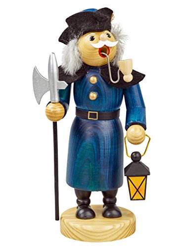 YS Räuchermännchen Räuchermann Räucherfigur Rauchfigur Nachtwächter ca. 22 cm hoch, aus Holz, Weihnachten Advent Geschenk (30602-22N) von YS