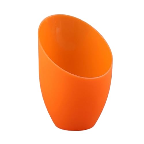 YSFUKNQG Lampenschirm 3-teiliges Kunststoff-Lampenschirm-Set for Zuhause, schickes Lichtzubehör, schräger Hufeisen-Lampenschirm, Kunststoff-Lampenschirm(Orange-42mm) von YSFUKNQG