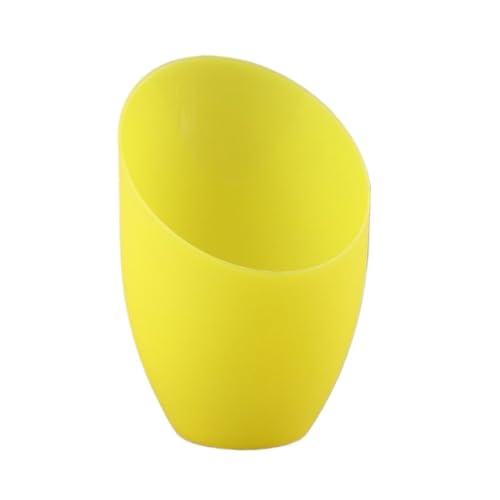 YSFUKNQG Lampenschirm 3-teiliges Kunststoff-Lampenschirm-Set for Zuhause, schickes Lichtzubehör, schräger Hufeisen-Lampenschirm, Kunststoff-Lampenschirm(Yellow-42mm) von YSFUKNQG