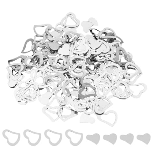 YSJCHEBS 40G Silber Herz Konfetti, Herz Pailletten Konfetti, Tischdeko Konfetti, Hochzeitskonfetti, Geeignet Für Valentinstag, Hochzeiten Und Jubiläen YSJCHEBS 40G Silber Herz Konfetti, Herz Pailletten Konfetti, Tischdeko Konfetti, Hochzeitskonfetti, Geeignet Für Valentinstag, Hochzeiten Und Jubiläen von YSJCHEBS