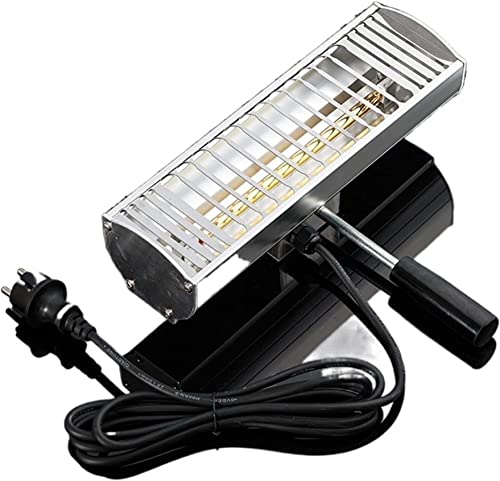 YSXXIAN Farbtrockner, 1000 W, tragbare Infrarot-Farblampe, Infrarot-Autotrocknung, tragbare Farbhärtungslampe, gegrilltes Licht, Auto-Sprühfarbe, Raumfarbheizung, Licht, Spritzkabine von YSXXIAN