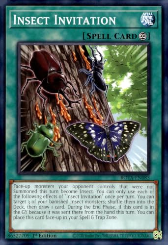 Insect Einladung – ROTA-EN083 – Common – 1. Auflage von YU-GI-OH!