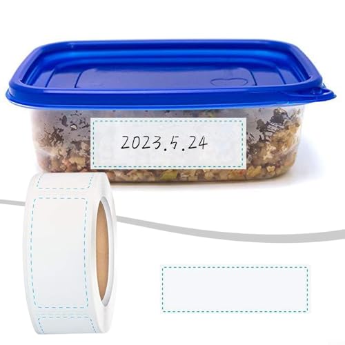 Convenient Food Storage Solutions Etikettieraufkleber, 150/300 Rolle Klebeetiketten für die Küche (300 Stück) von YUANGANG