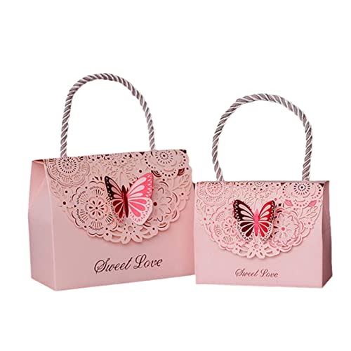 20 Stück/Charge Hochzeit Süßigkeiten Box Süßigkeiten Tasche Hochzeit Tragbare Geschenk Dekor Box Süßigkeiten Box Party Supplies Papier Geschenkboxen Tasche von YUANstore