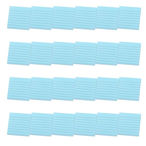 24 Stück linierte Haftnotizen, liniert, bunt, Schreibblock, praktischer Papierblock, Memos für Büro, Schule, multifunktionale Notizen, liniert, einfaches Schreiben für die Schule 24 Stück linierte Haftnotizen, liniert, bunt, Schreibblock, praktischer Papierblock, Memos für Büro, Schule, multifunktionale Notizen, liniert, einfaches Schreiben für die Schule von YUGSHNKFC