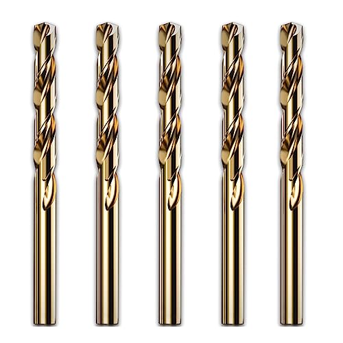 5pieces Industrial Grad Twist Bohrbohrer 2/3/4/5/6/7/8/9/10mm Bohrbit Für Metall Edelstahl Twistbohrungen von YUGSHNKFC