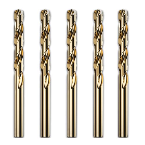 5pieces Industrial Grad Twist Bohrbohrer 2/3/4/5/6/7/8/9/10mm Bohrbit Für Metall Edelstahl Twistbohrungen von YUGSHNKFC