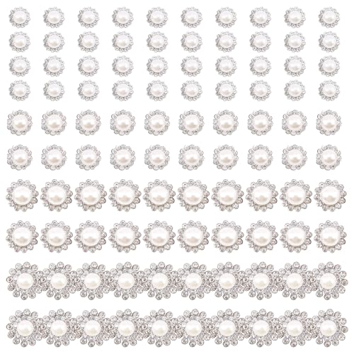 Bunte Strasssteine zum Aufnähen, Blumenform, Kristall, flache Rückseite, zum Basteln und Verzieren von Kleidung, 100 Stück Bunte Strasssteine zum Aufnähen, Blumenform, Kristall, flache Rückseite, zum Basteln und Verzieren von Kleidung, 100 Stück von YUGSHNKFC