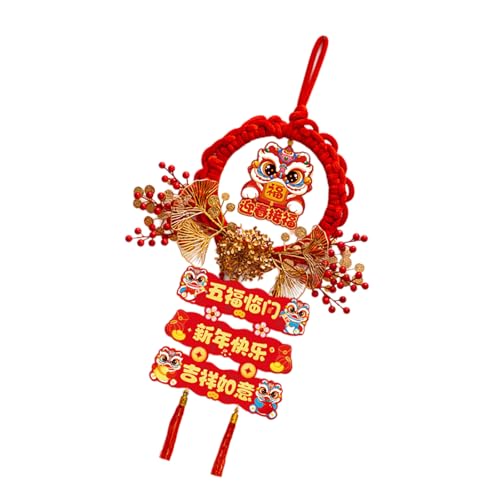 Delicate Luck Character Hanging Decors Goof 2025 Festival Hanging Decoration For A Pleased New Year Celebration von YUGSHNKFC