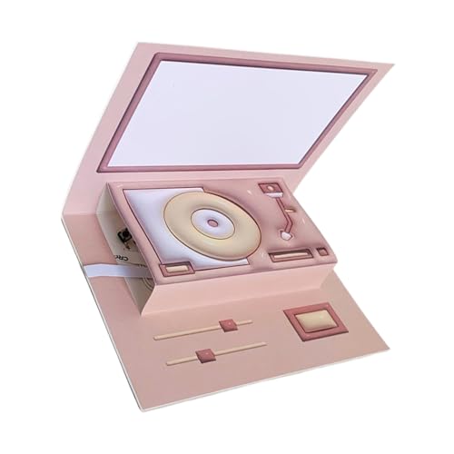 Popup-Karte zum Muttertag, 3D-Phonograph, Pop-Up-Geburtstagskarten mit Umschlag und abnehmbarer Notiz für Frauen, Mädchen, Großmutter Popup-Karte zum Muttertag, 3D-Phonograph, Pop-Up-Geburtstagskarten mit Umschlag und abnehmbarer Notiz für Frauen, Mädchen, Großmutter von YUGSHNKFC