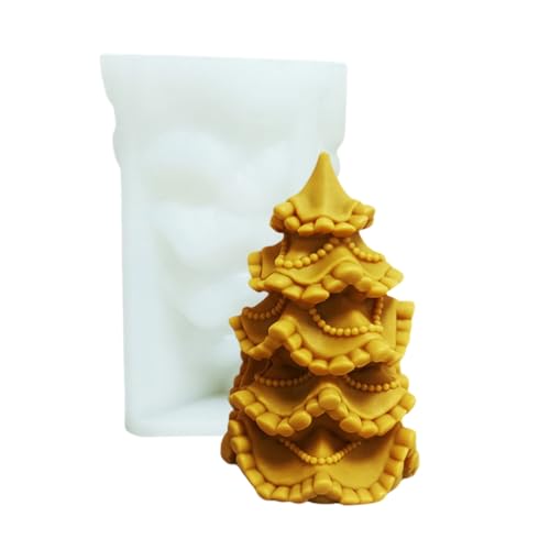 Silikonformen Weihnachtsbaum Kerzenformen Handgemachte Gießformen Ornament Formen Bastelbedarf Gipsformen von YUGSHNKFC