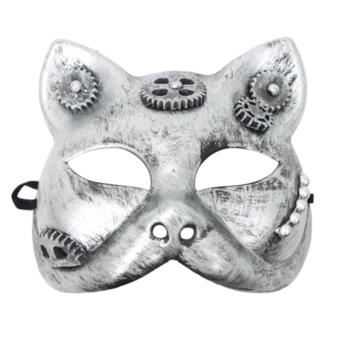 YUGSHNKFC Maskerade Half Face Party Sterevunk Karneval Venezianer Abschlussball für Halloween Cosplay YUGSHNKFC Maskerade Half Face Party Sterevunk Karneval Venezianer Abschlussball für Halloween Cosplay von YUGSHNKFC