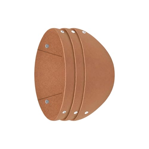 YUGSHNKFC Set mit 3 dicken, runden Filzkorbeinsätzen, Stoff-Blumentöpfe, verbesserte Drainage, Luftströme, wiederverwendbar, vogelsicheres Design, Hängekorb, Bodenrückhalteschutz YUGSHNKFC Set mit 3 dicken, runden Filzkorbeinsätzen, Stoff-Blumentöpfe, verbesserte Drainage, Luftströme, wiederverwendbar, vogelsicheres Design, Hängekorb, Bodenrückhalteschutz von YUGSHNKFC
