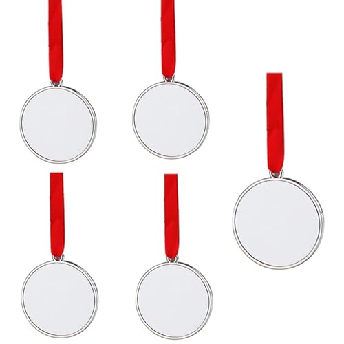 YUGSHNKFC Weihnachtsbaumschmuck zum Aufhängen, Sublimationsdruck, blanko, Ornament, bereit zur Personalisierung und Dekoration von YUGSHNKFC