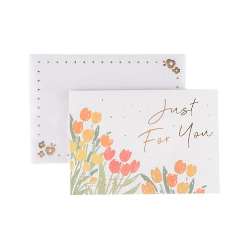 Hochzeitsgeschenk-Paketkarte, einzigartige Geldgeschenkkarte, elegante Blumengrußkarten für Geburtstage und Feiern, Karte für Geschenkbegeisterte und Kartensammler von YUHANGCIYE