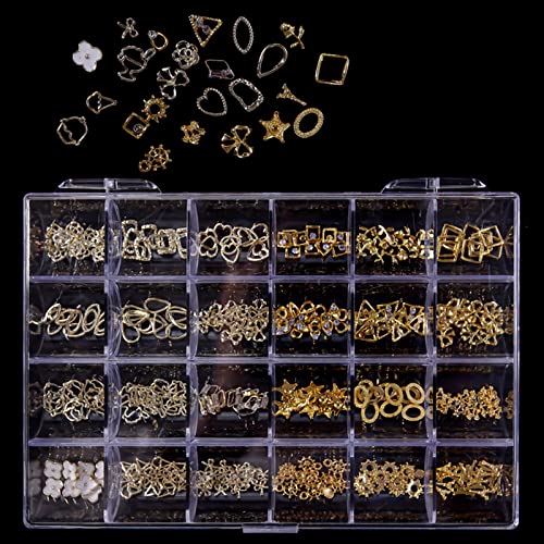 Luxuriöse 3D-Nieten, Strasssteine, 3D-Strasssteine, Diamanten, Kristall-Schmucksteine, 24 Fächer von YUHANGCIYE