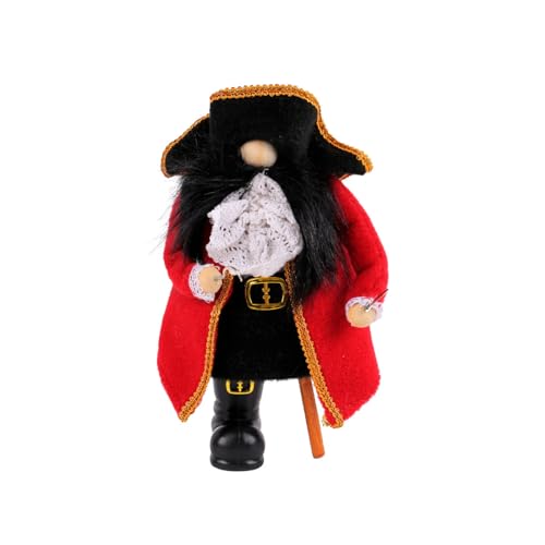 YUHANGCIYE Faceless Doll,Unique Pirate/Knight Stuffed Doll Standing s Doll Statue for Window Display Funny Dwarfs Decorations for Kids(A#) von YUHANGCIYE